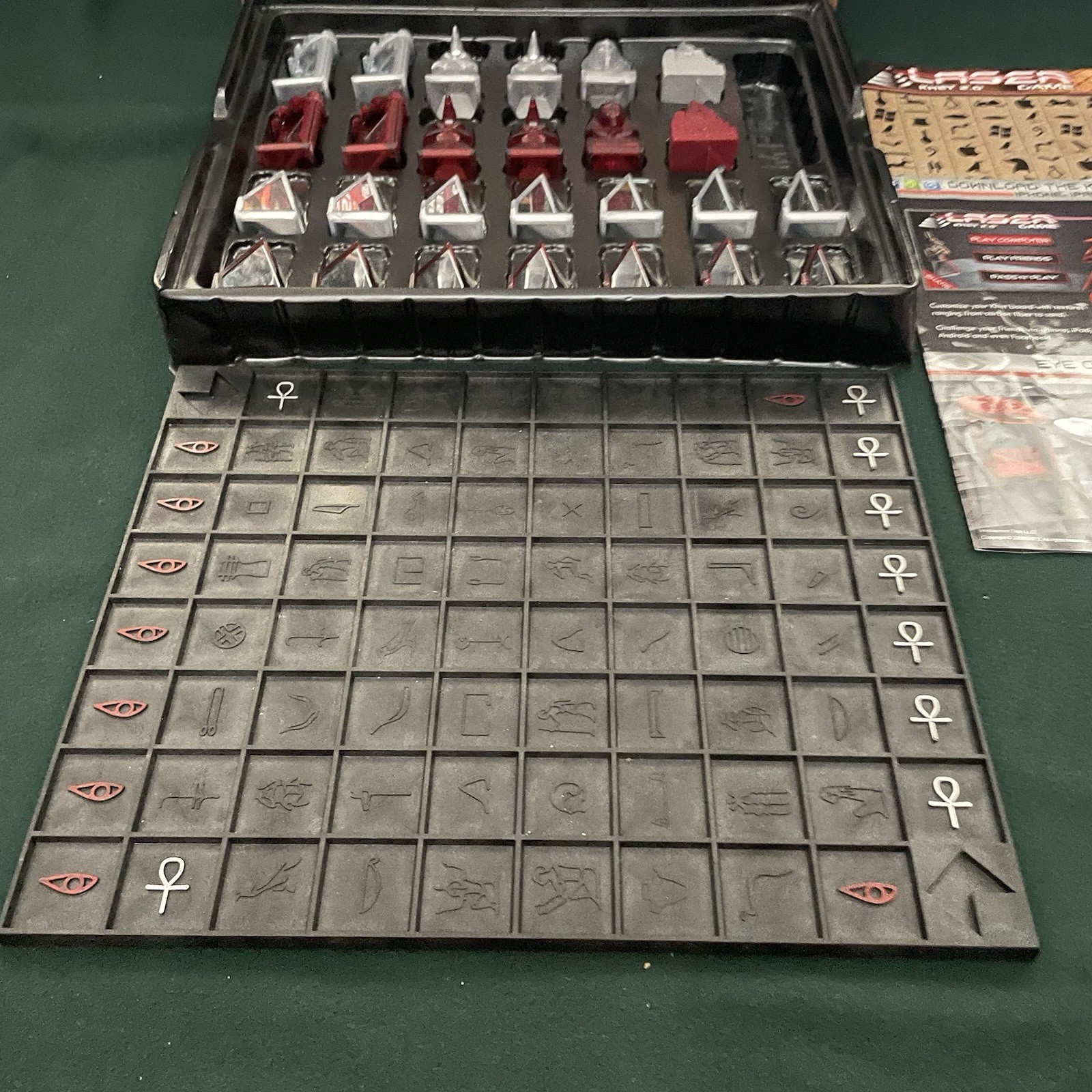 Laser Khet 2.0 Strategy Board Game- Mensa Select, NAPPA, TOTY Complete Tested