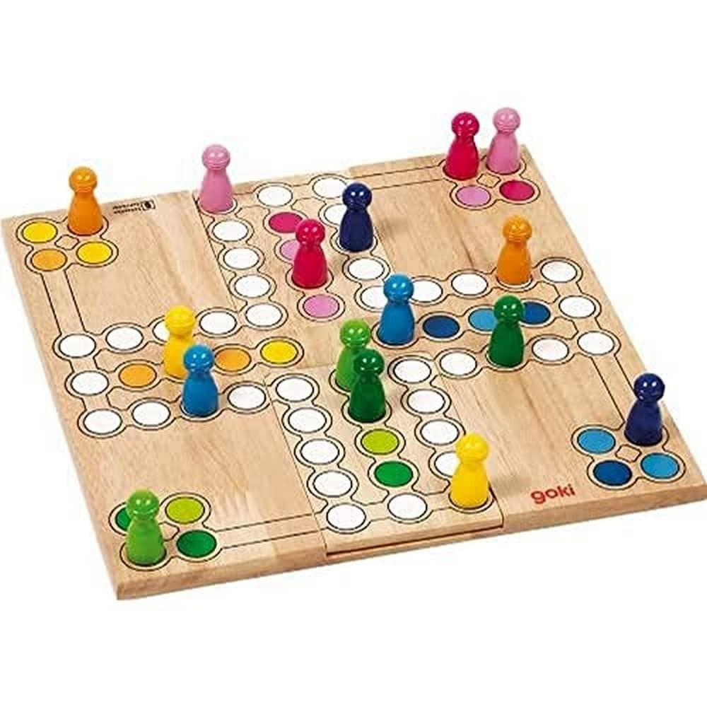 goki 56914 Ludo Board Game, Mixed
