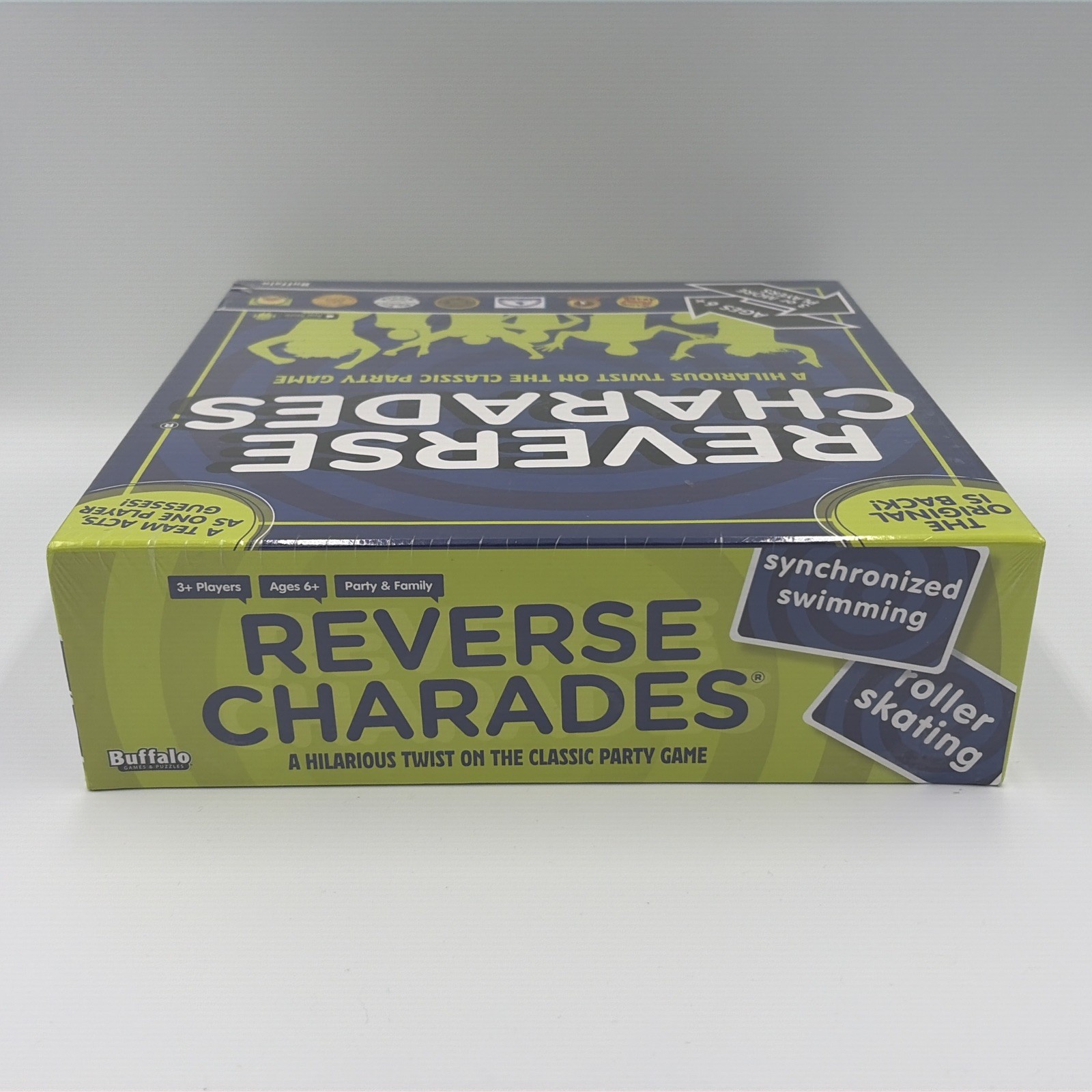 Reverse Charades Party Game Buffalo Games Retroplay New Sealed