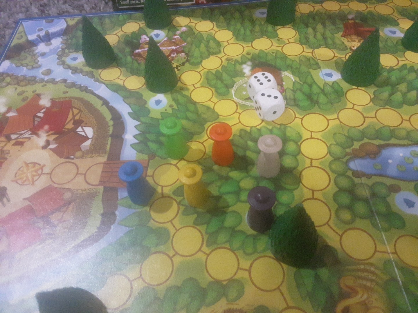 Ravensburger Enchanted Forest Fairytale Board Game Complete