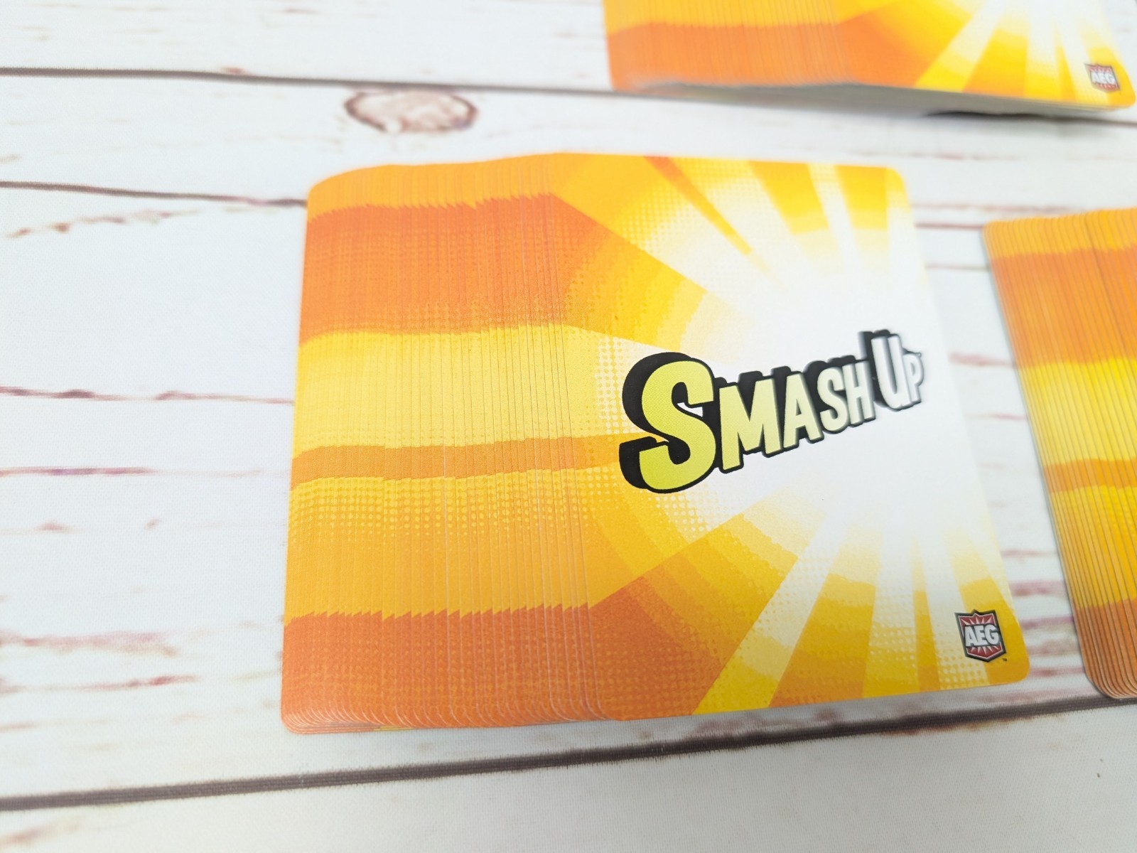 Smash Up Board Game Card Game Original Base Set & Big Geeky Box Contents AEG
