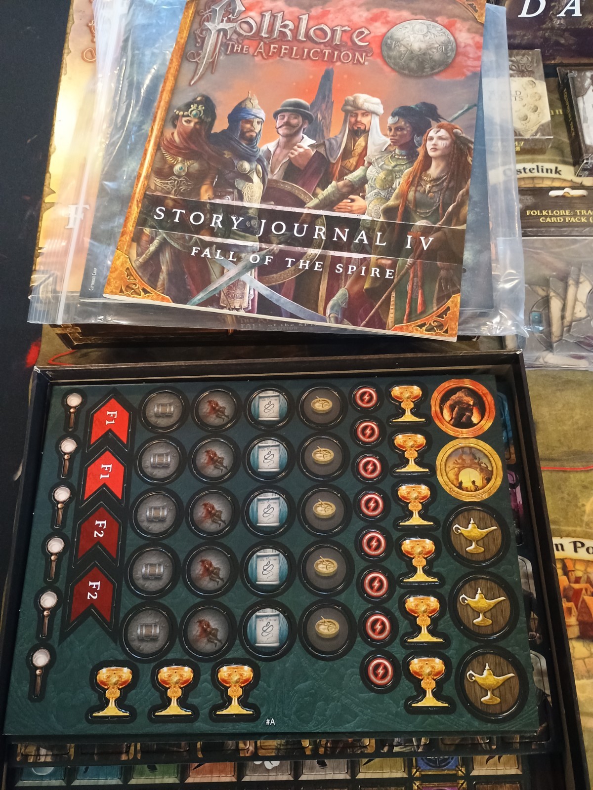 Folklore the Affliction Board Game Collection with Dark Tales