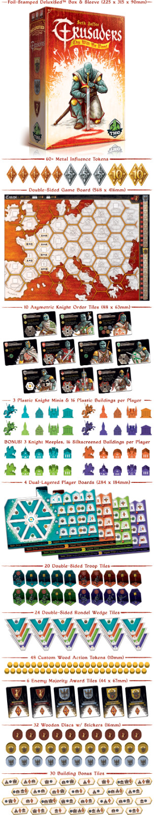 Tasty Minstrel Games Crusaders: Thy Will Be Done