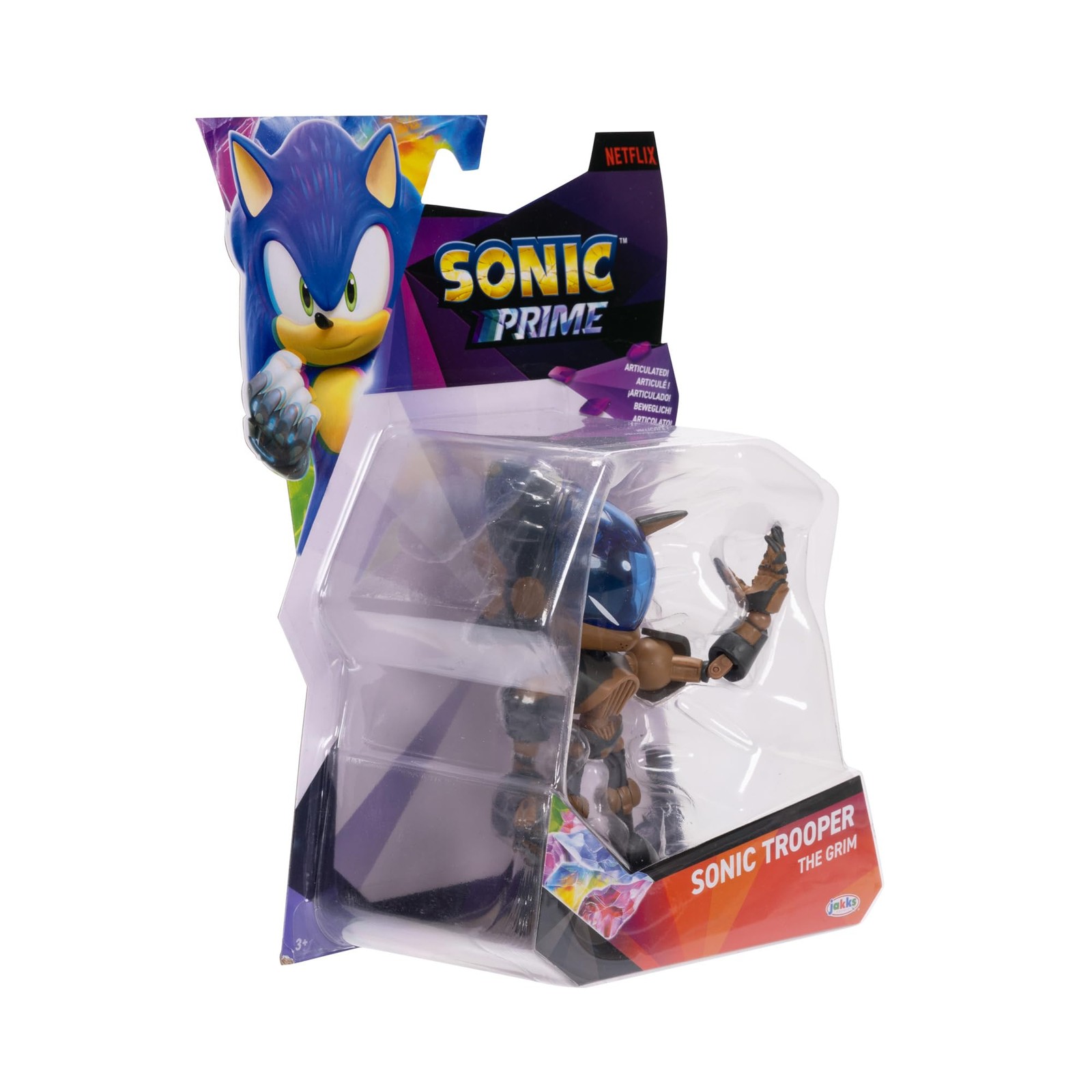 Action Figure Sonic The Hedgehog 5 Trooper 13 Points Articulation Sega Prime