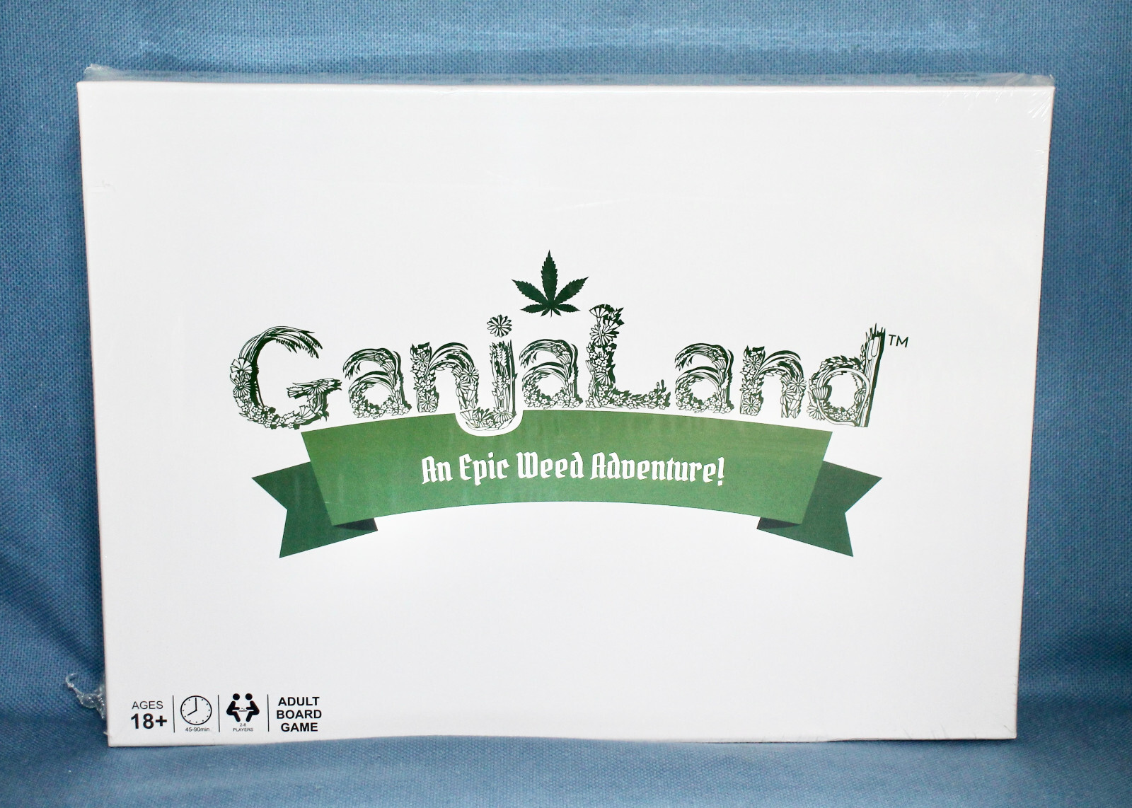 GANJALAND An Epic Weed Adventure! Board Game for Adults NEW Sealed Box