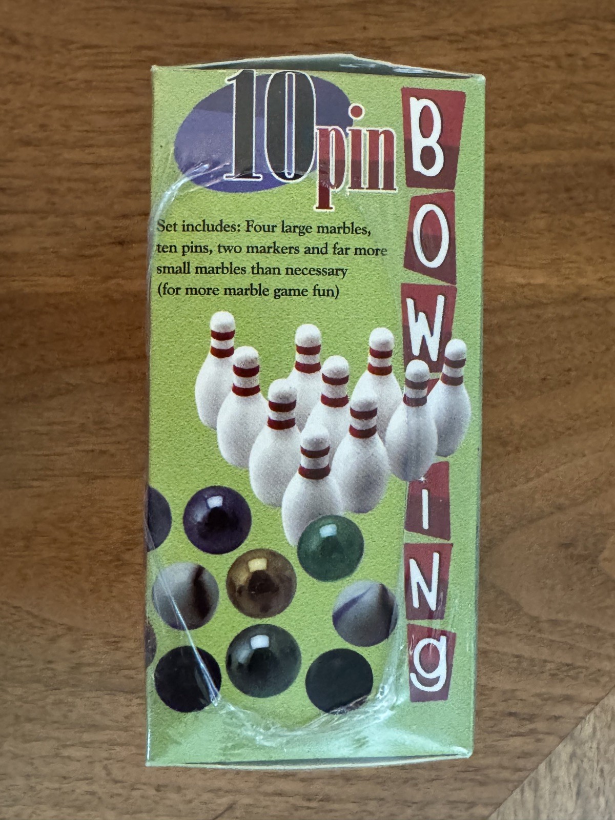 2 House Of Marbles Travel Size Mini Games Wooden Cribbage And 10 Pin Bowling New