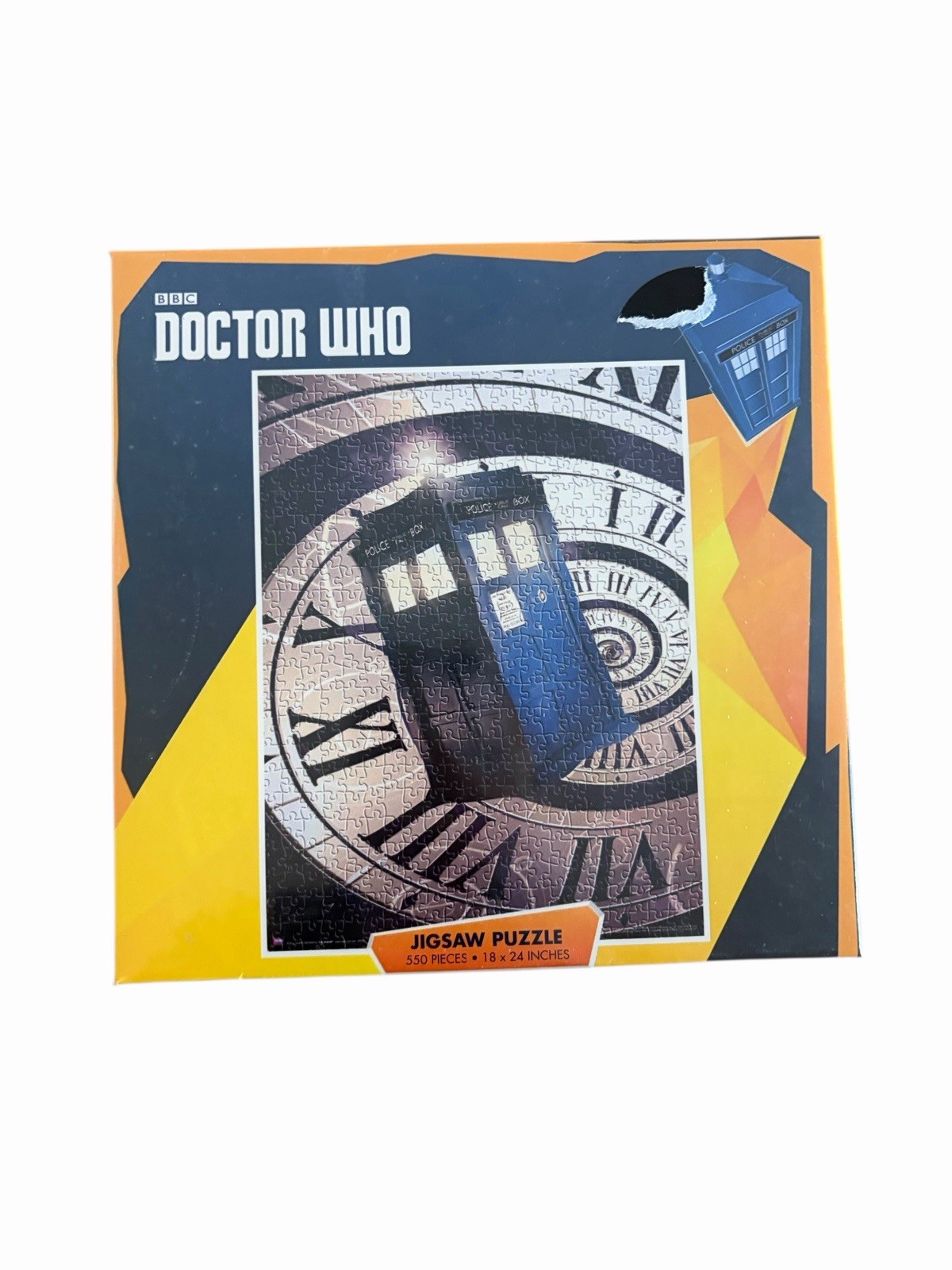 Large Doctor Who Game Lot Clue Yahtzee Trivial Pursuit TARDIS Puzzle Set BBC