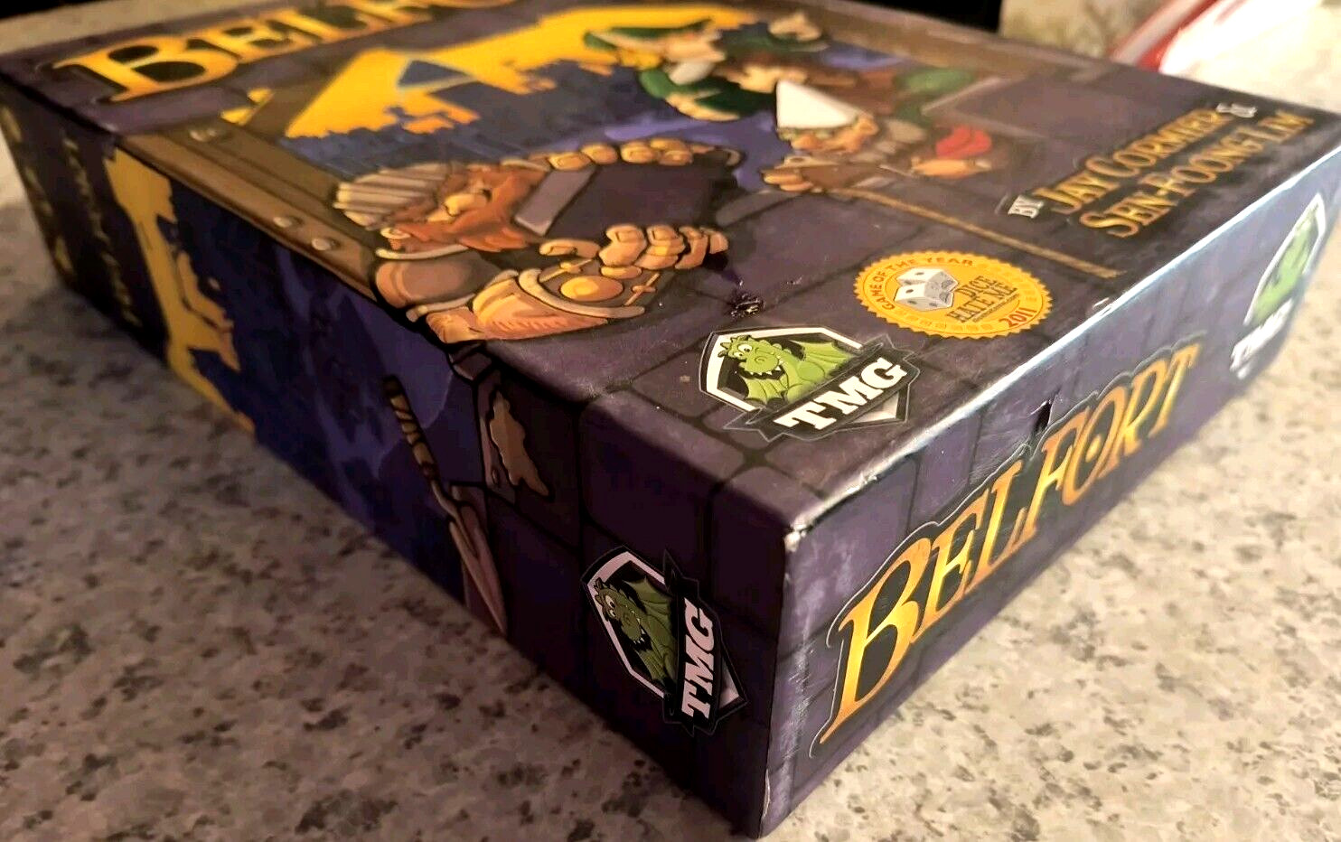 BELFORT By Tasty Minstrel Games TMG 1st Edition Out Of Print Complete MINT
