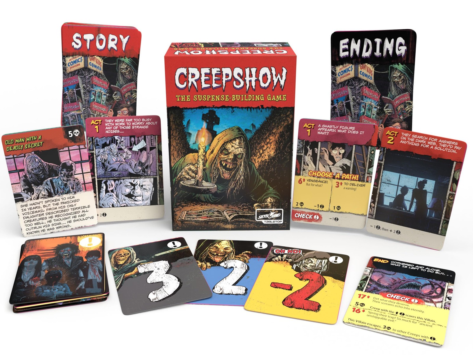 Creepshow – Twisted Storytelling Card Game for 2-5 Players, Ages 14+ – Strate…