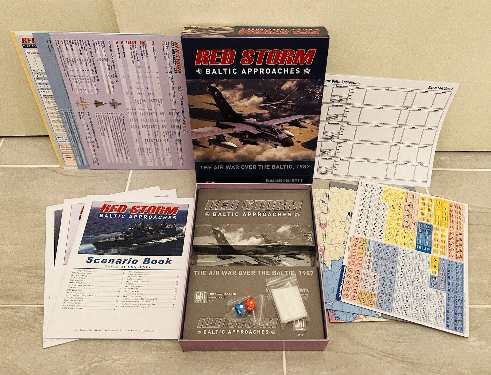 GMT Wargame Red Storm – Baltic Approaches Box VG+/NM