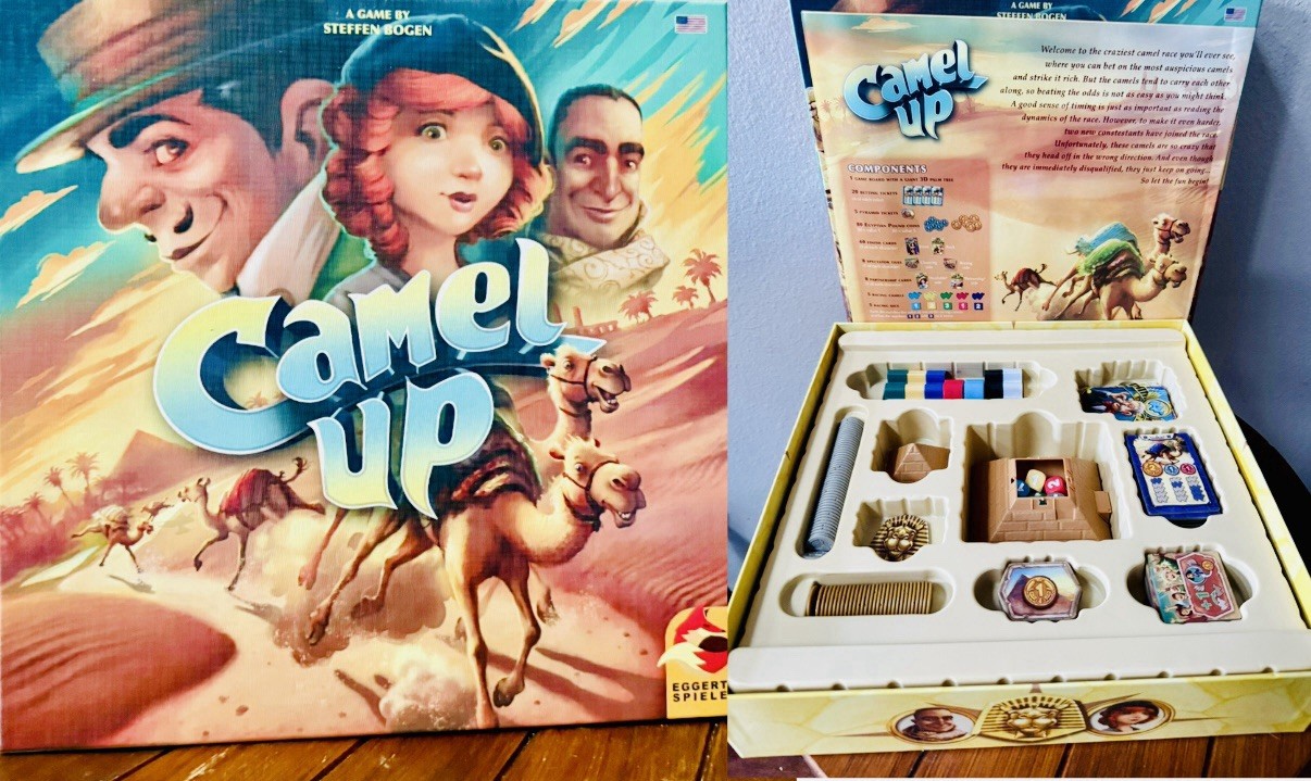 Eggertspiele CAMEL UP Board Game (Second Edition)~Complete