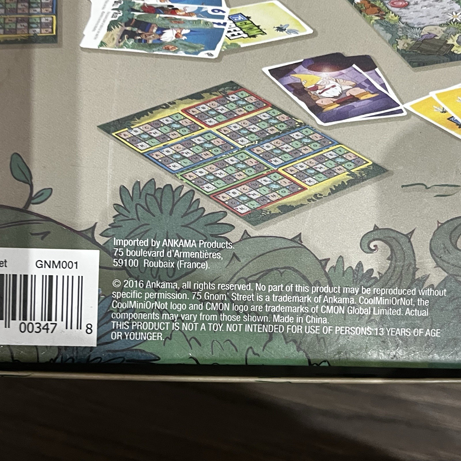 75 Gnom’ Street Board Game Garden 2016 Ankama Products Gnome Family Fun