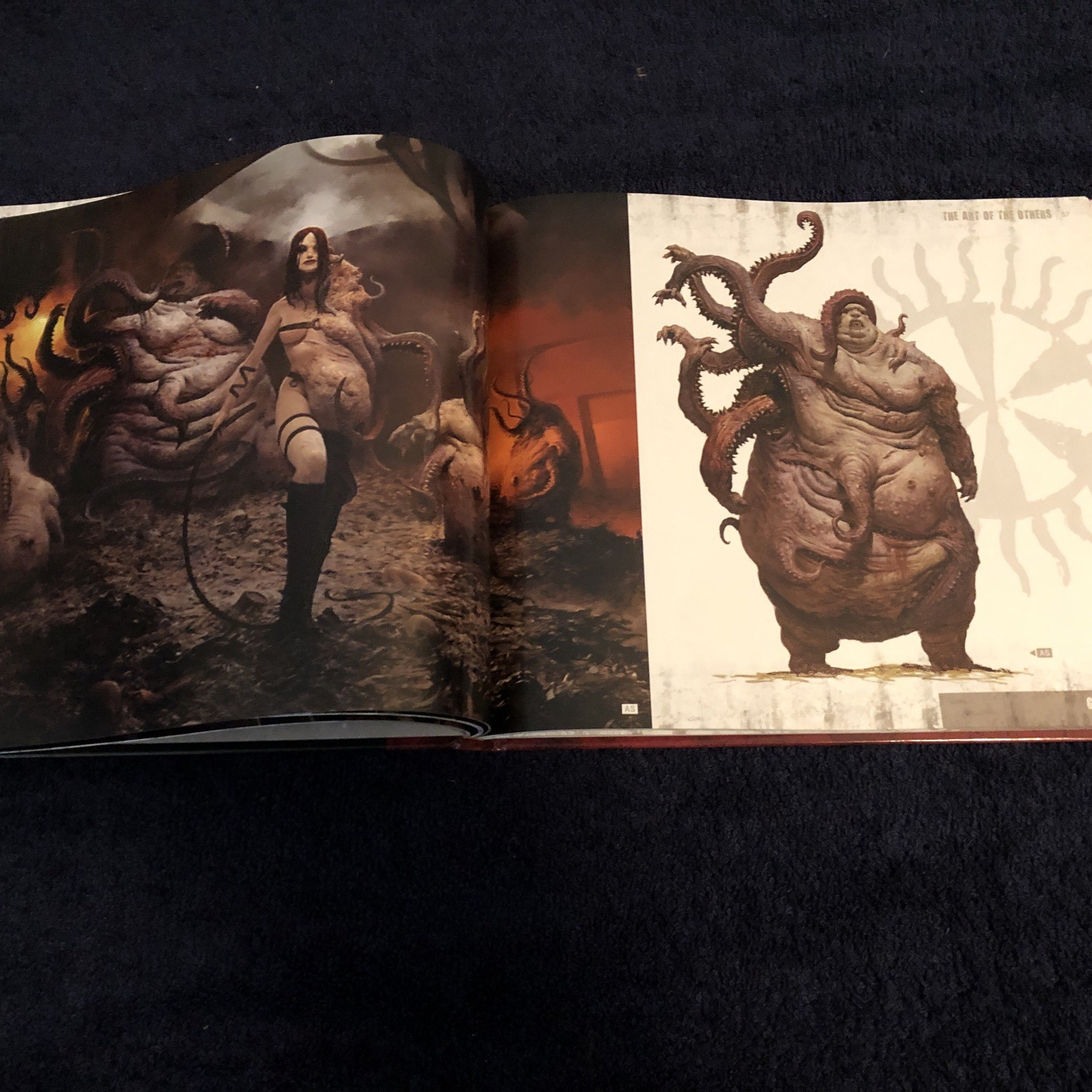 The Others 7 Sins Art Book Lore Board Game CMoN Gothic Horror