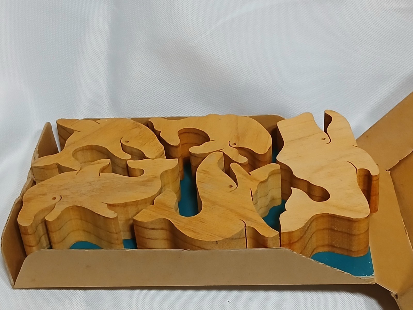 Tarata Balancing Whales Wooden Balancing Puzzle Game From New Zealand, Ages 4+
