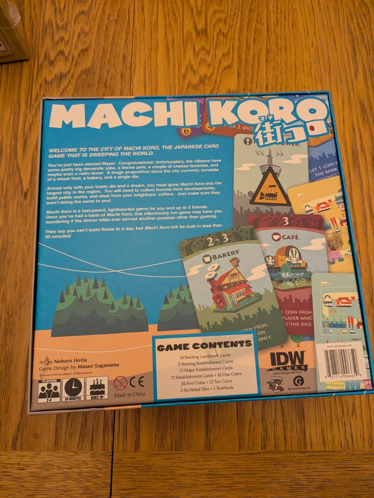 Machi Koro 2 Board Game – New Adventures Quirky, Fast-Paced by PandaSaurus New!!