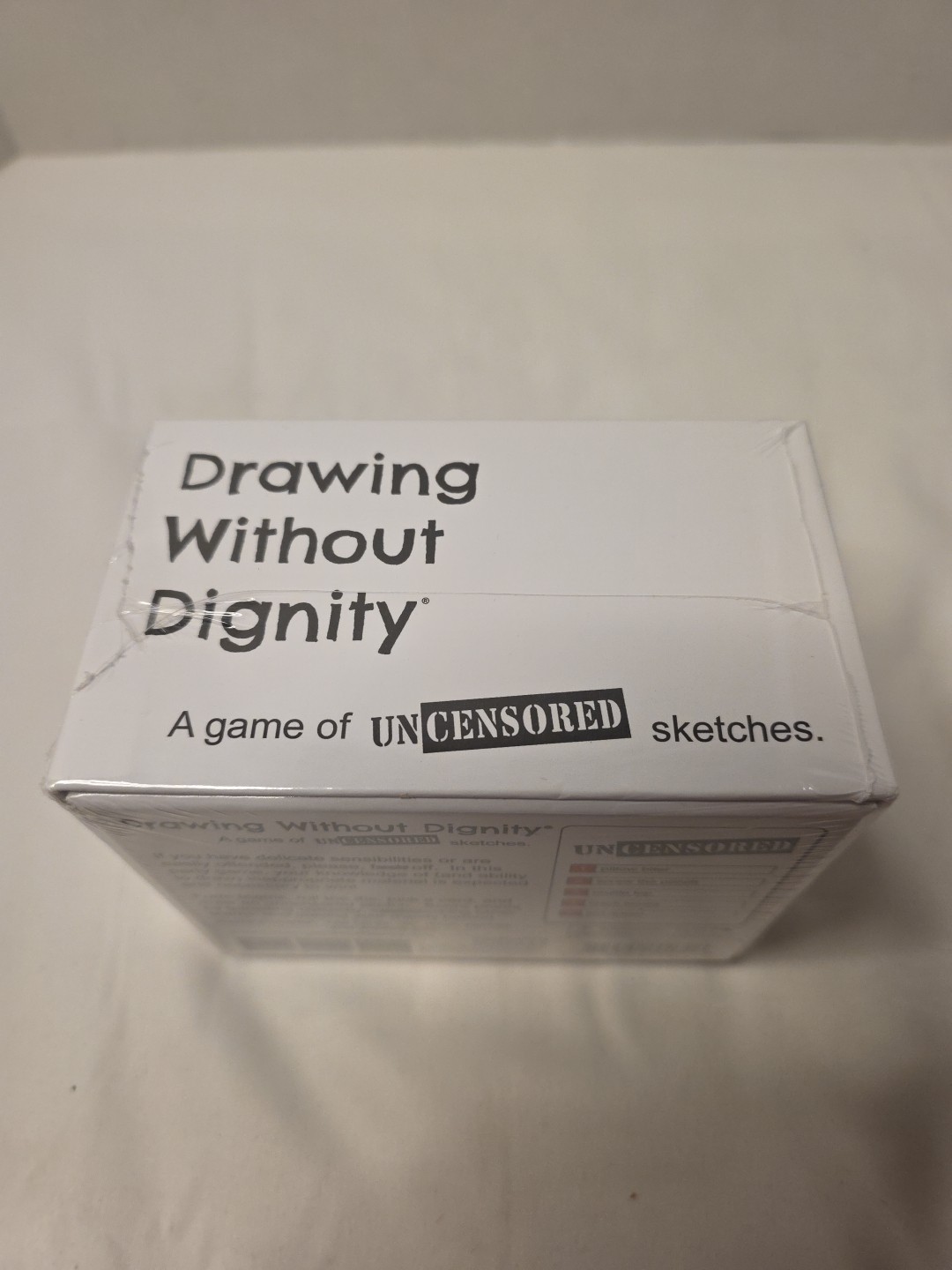 Drawing Without Dignity-Adult Party Game of Uncensored Sketches Brand New Sealed