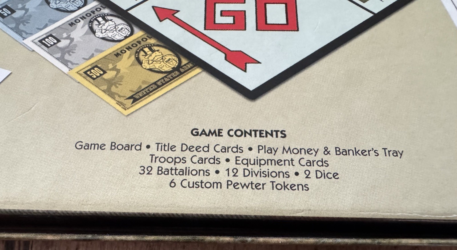 Monopoly Board Game United States Army Edition 2002 Hasbro Complete Set