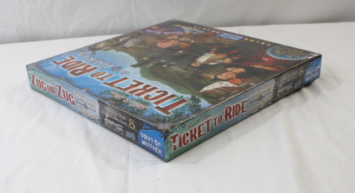 Ticket to Ride Iberia + South Korea Board Game Days of Wonder Factory Sealed