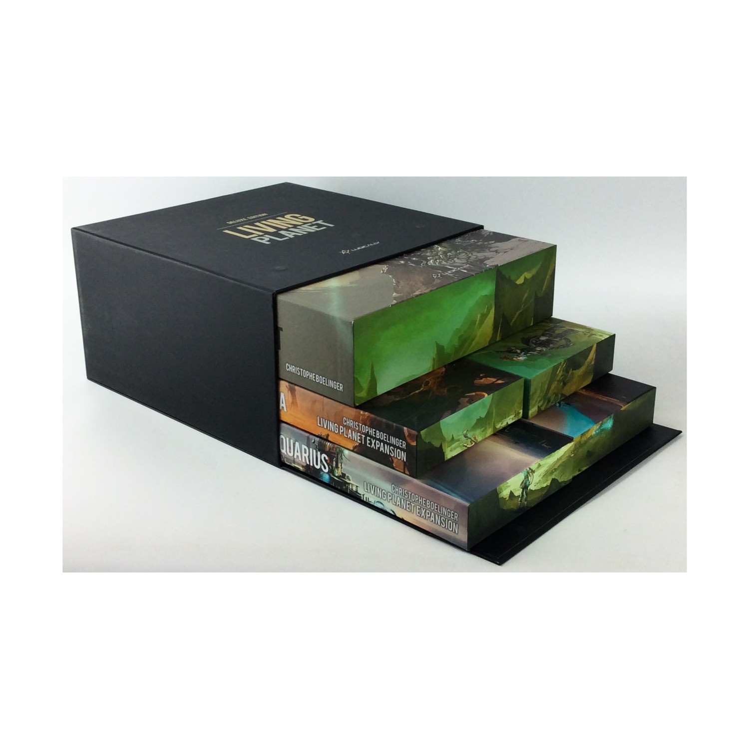 Ludically Boardgame Living Planet (Deluxe Kickstarter Ed) Box SW (New)
