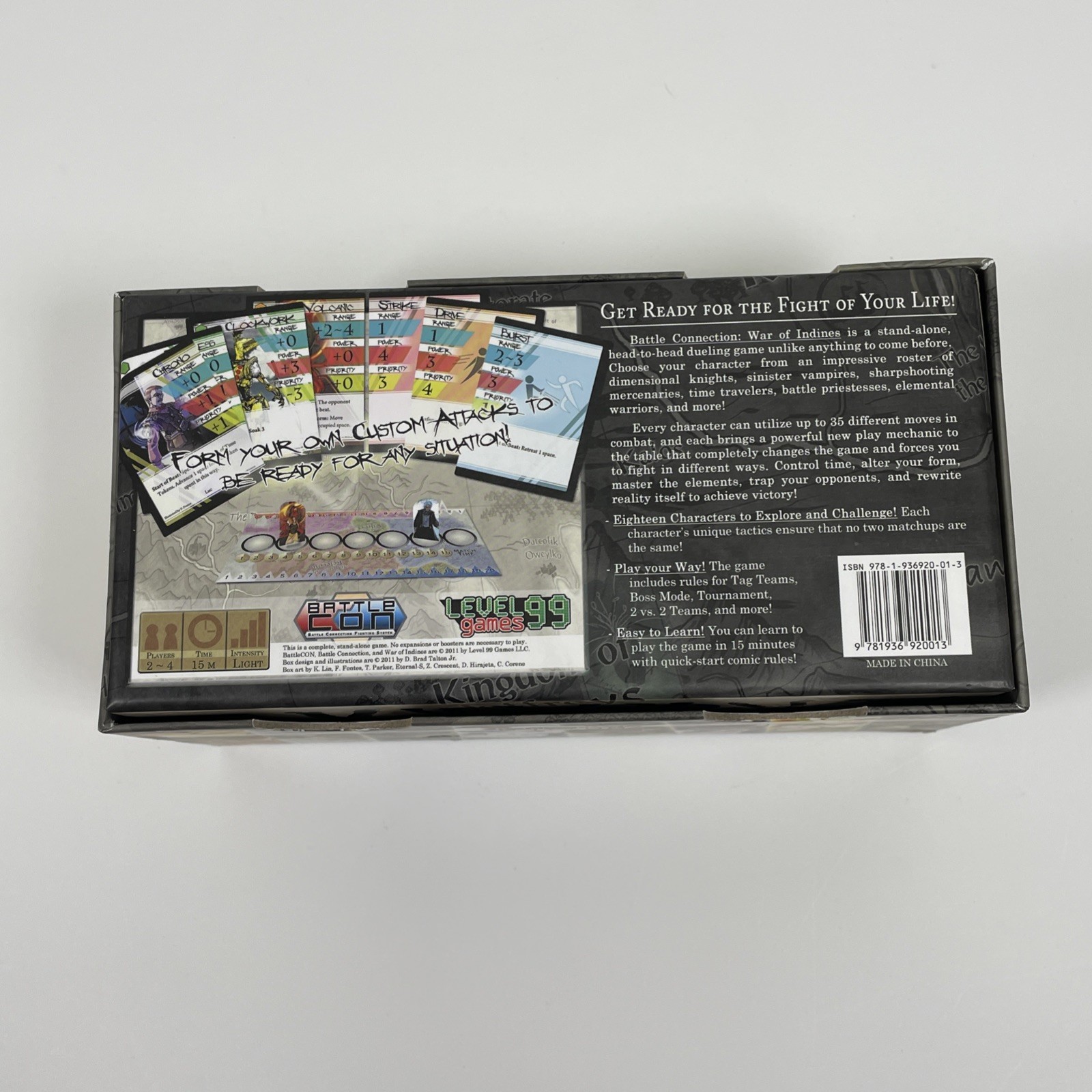 BattleCON: War of Indines – Classic First Edition (2011, Out of Print) Complete