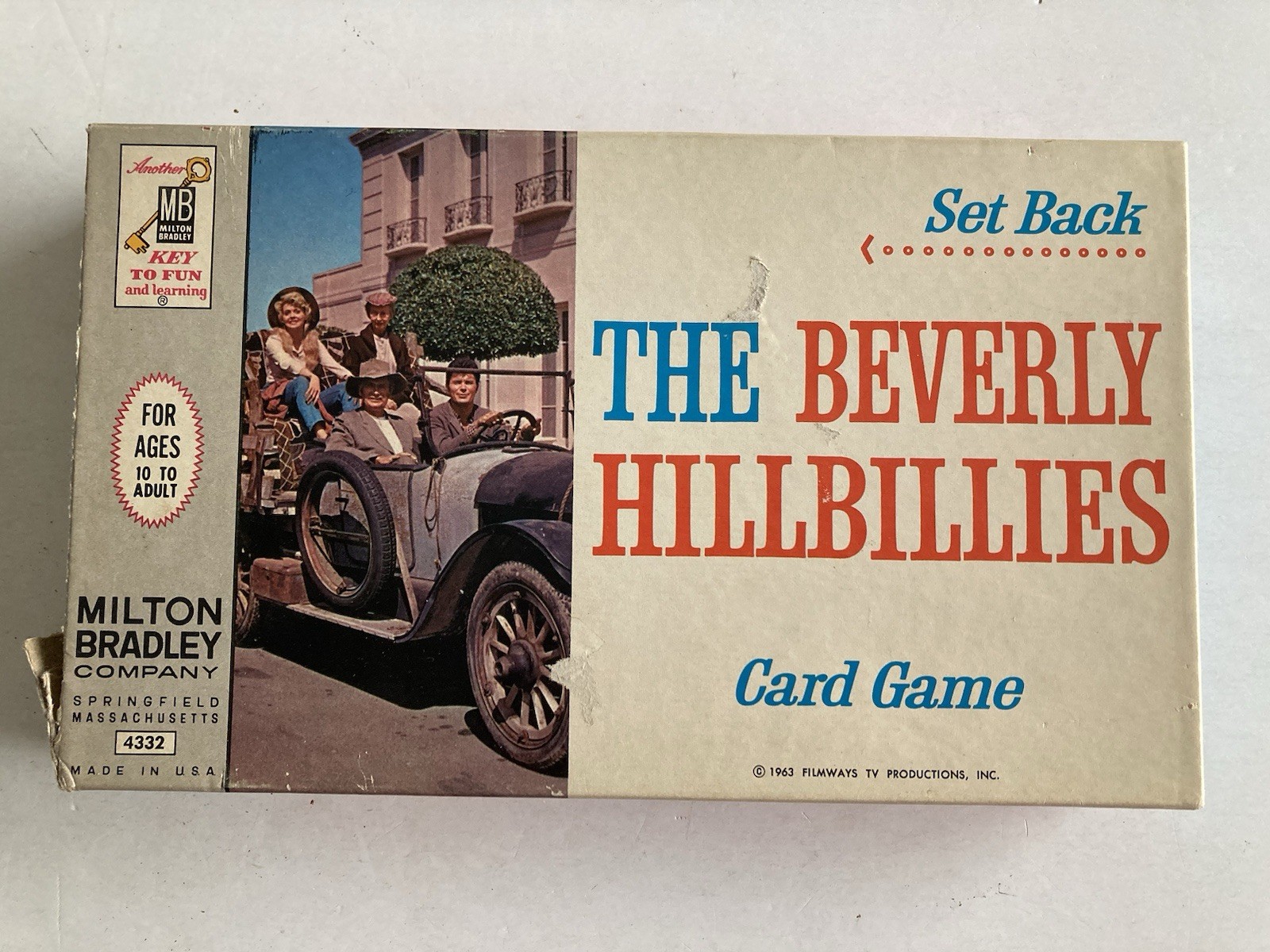 Vintage Milton Bradley The Beverly Hillbillies Card Game (No Chips or Dice)