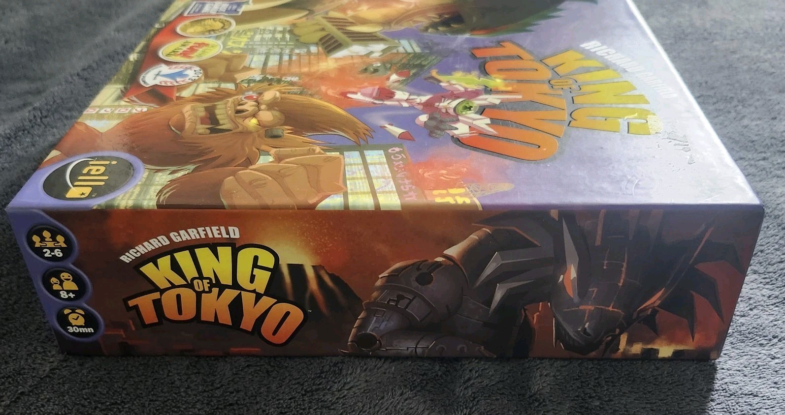 King of Tokyo Board Game IELLO 2014 Edition Richard Garfield Complete Preowned