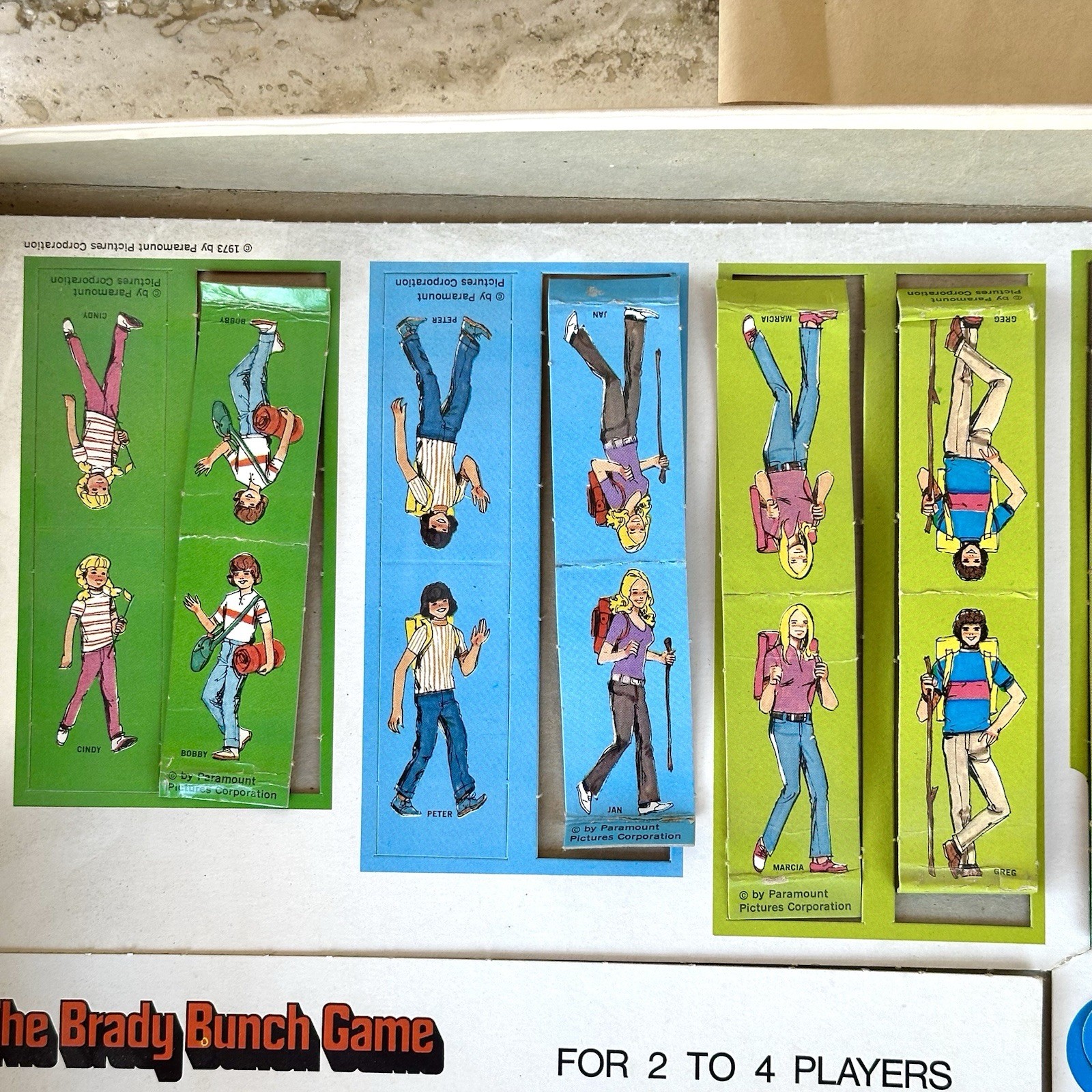 VIntage~The Brady Bunch Game (1973)~Complete~As-Is Condition~Rare