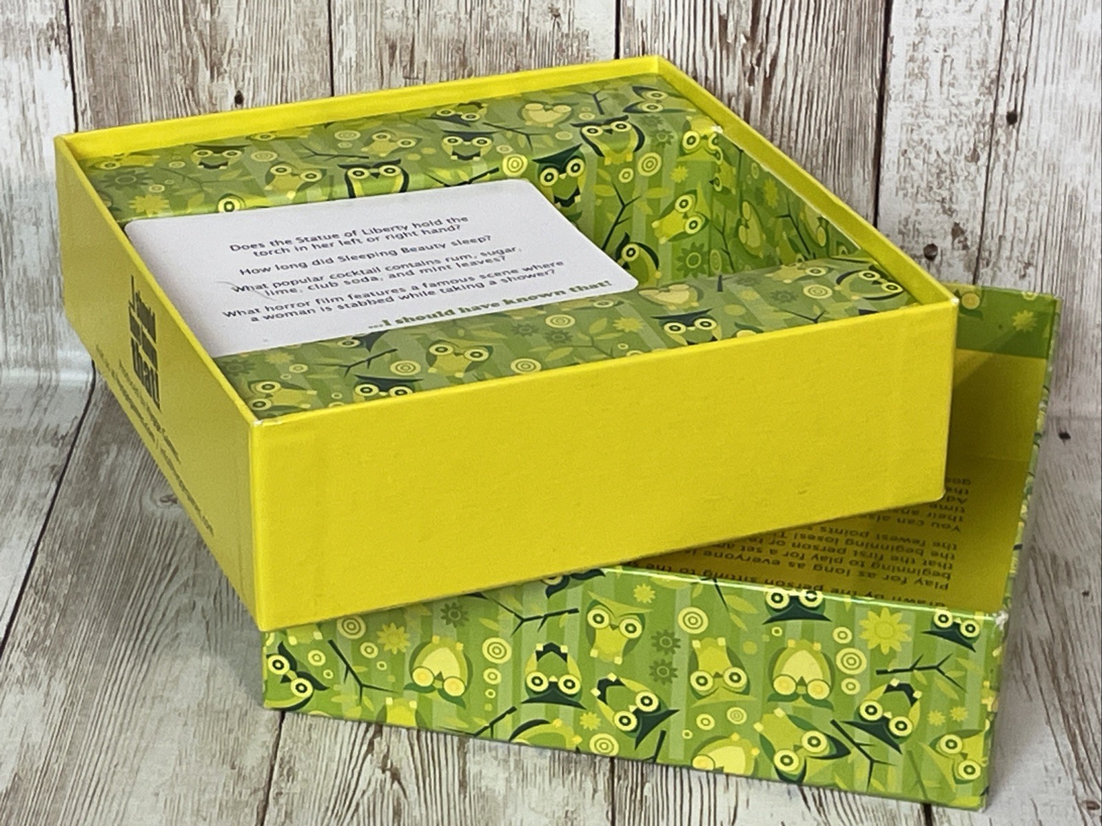 I Should Have Known That – Trivia Game For Ages 14 And Up, for Family or Party