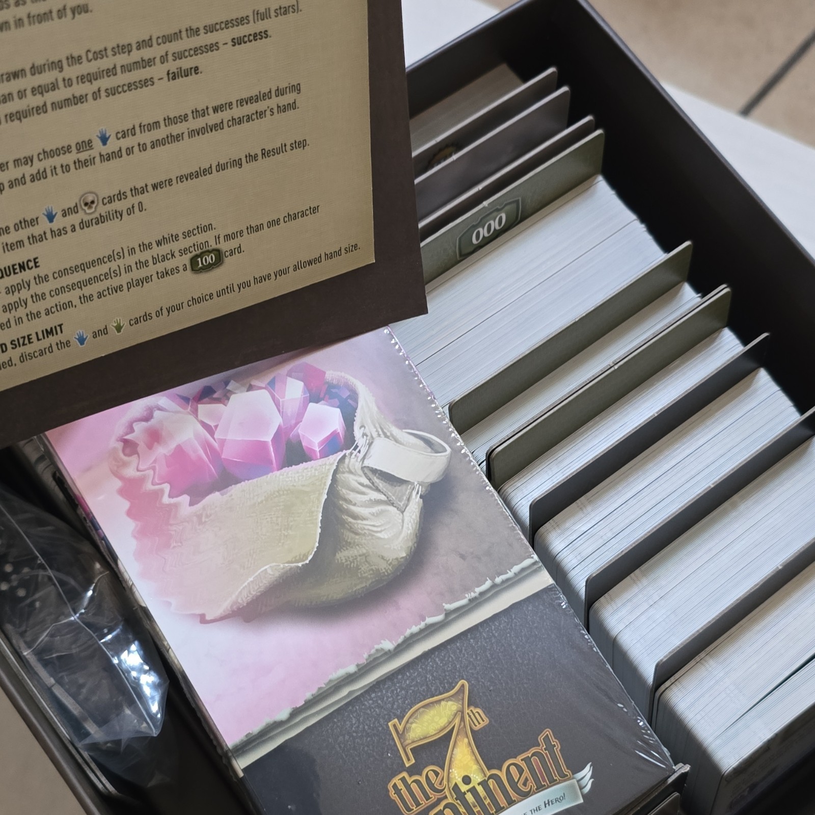 Serious Poulp The 7th Continent Adventure Board Game 1-4P Cards 2019 14+