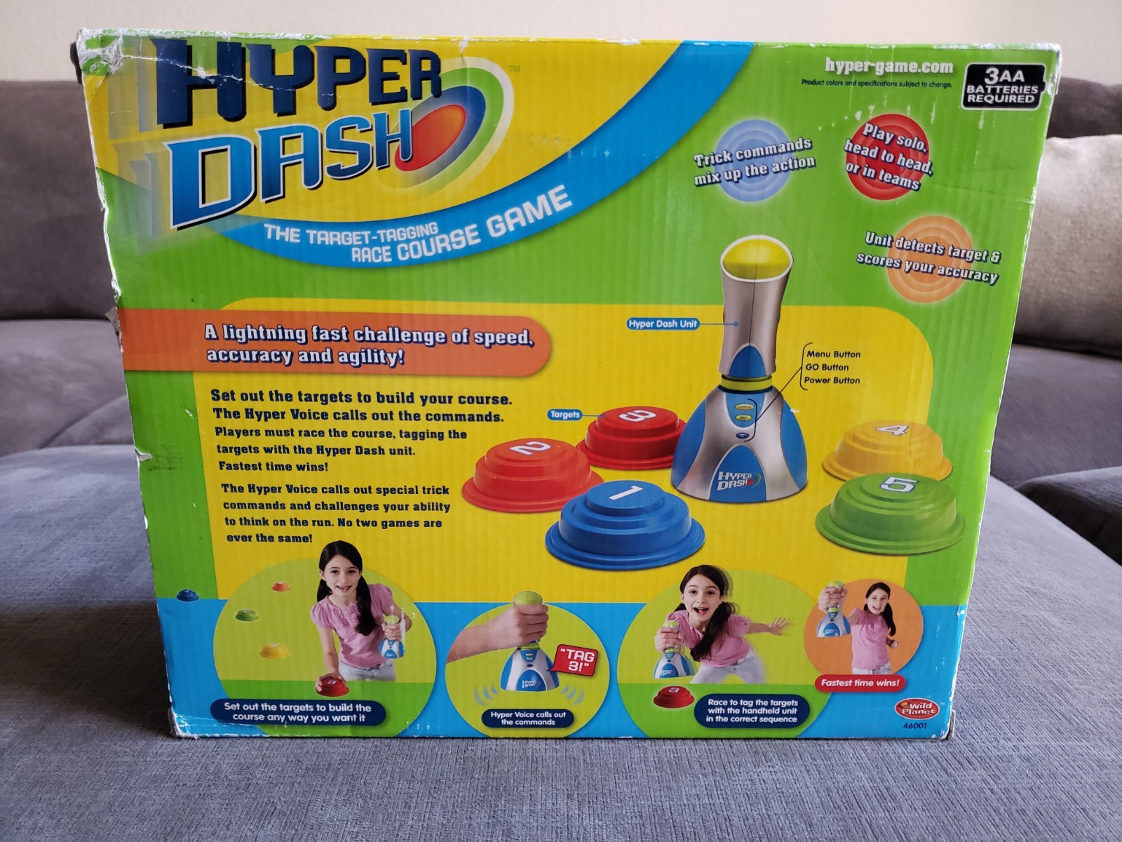 Hyper Dash Game Wild Planet Best Toy Award Target Tagging Game 2008 BRAND NEW!