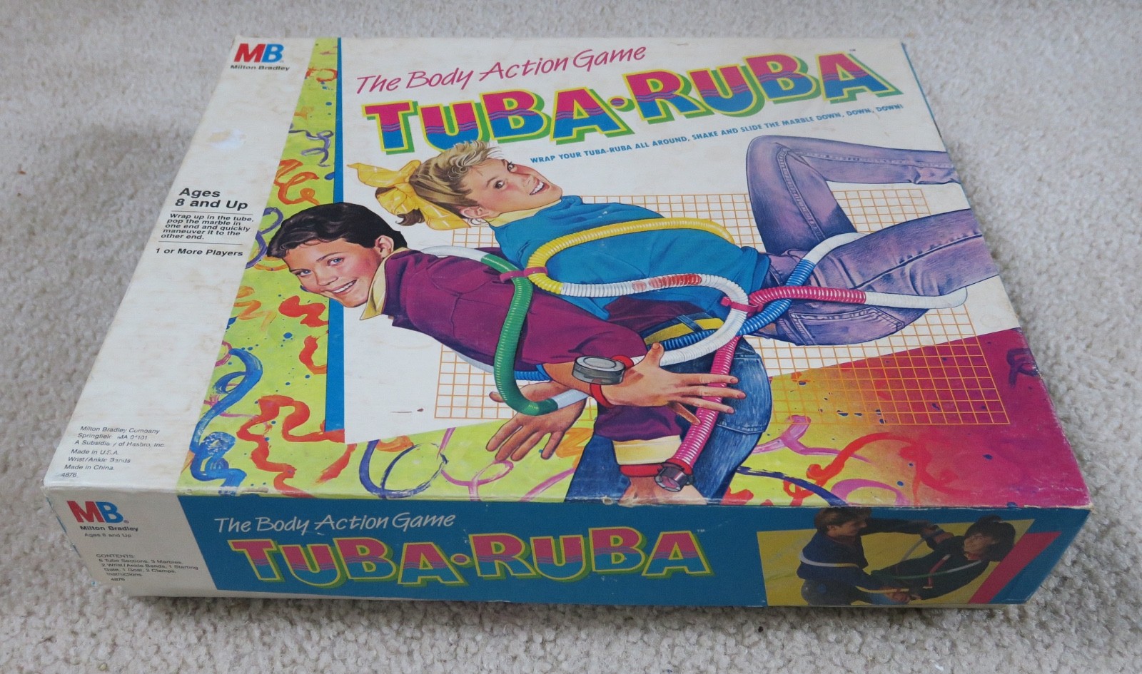 Tuba Ruba – The Body Action Game by Milton Bradley • 1987 • COMPLETE w/ box