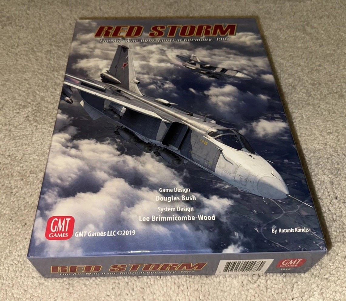 Red Storm | GMT Games | 2019 | 95% UNPUNCHED + EXTRA COUNTERS!
