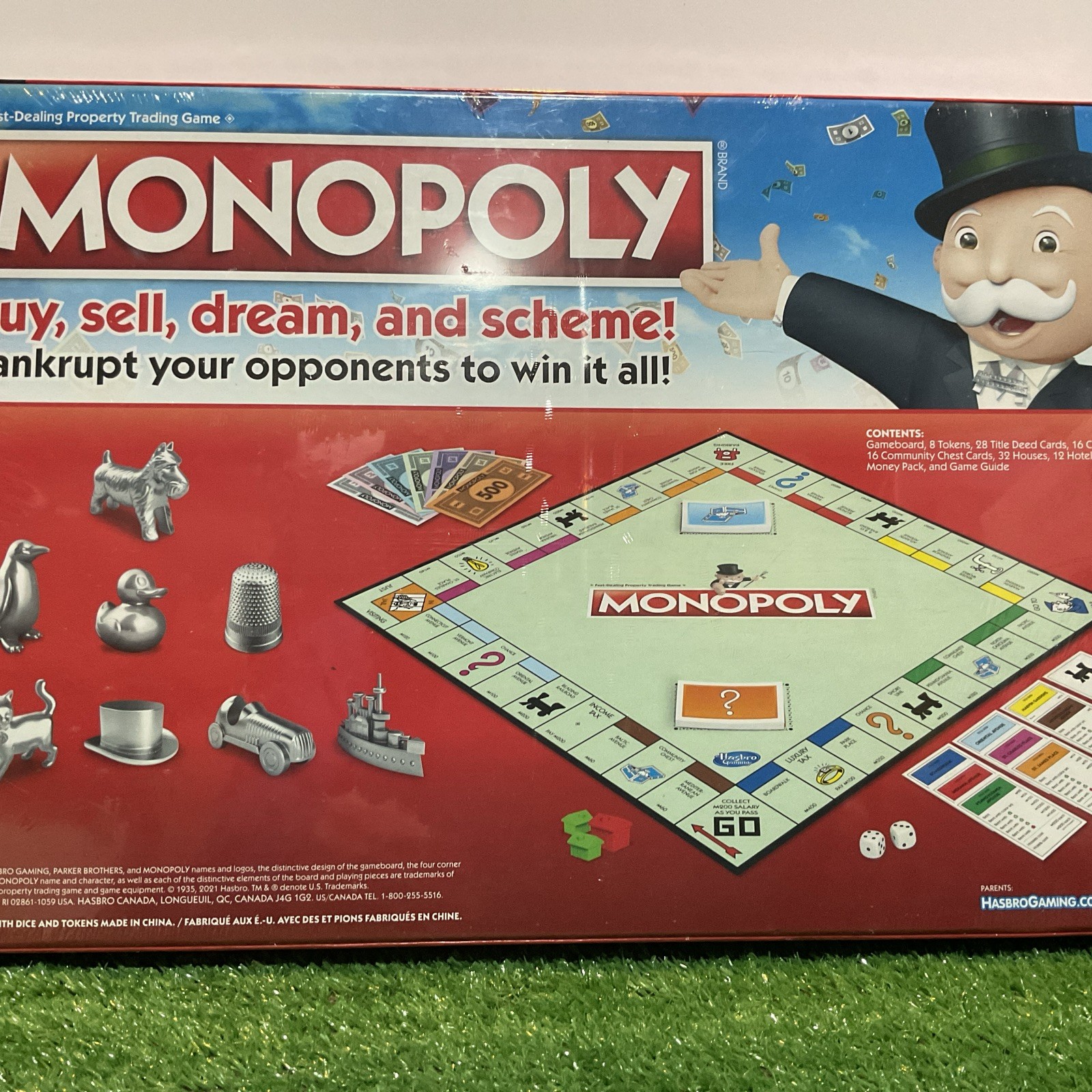 New Sealed Hasbro Classic Monopoly Board Games – Brand New In Box – A+ Condition