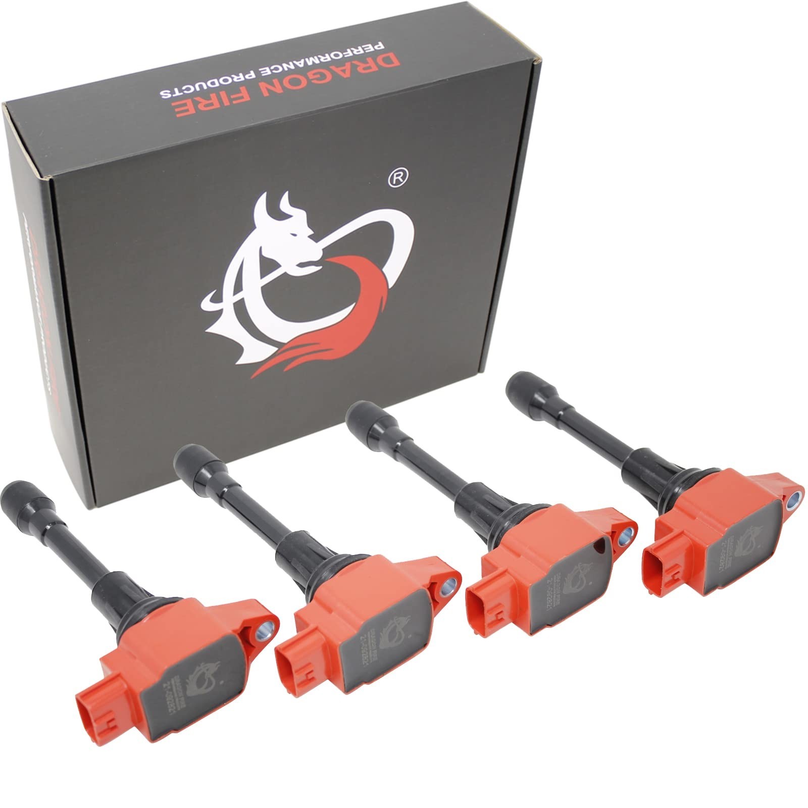 DRAGON FIRE PERFORMANCE 4pc Ignition Coil Power Pack Power Pack Kit Compatibl…