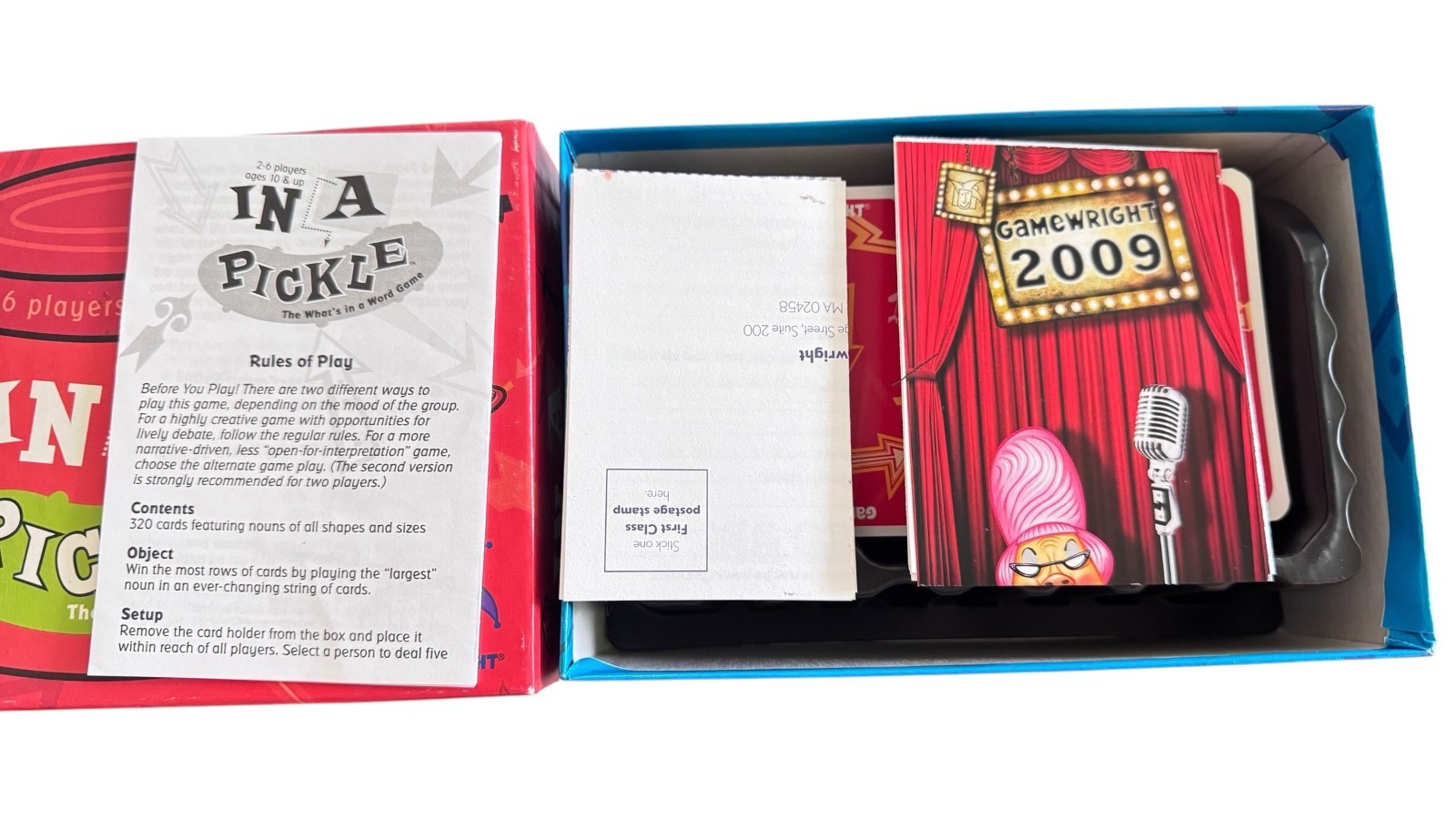 In A Pickle 2004 Family Board Card Game Dr.Toy Award Winner Never Used