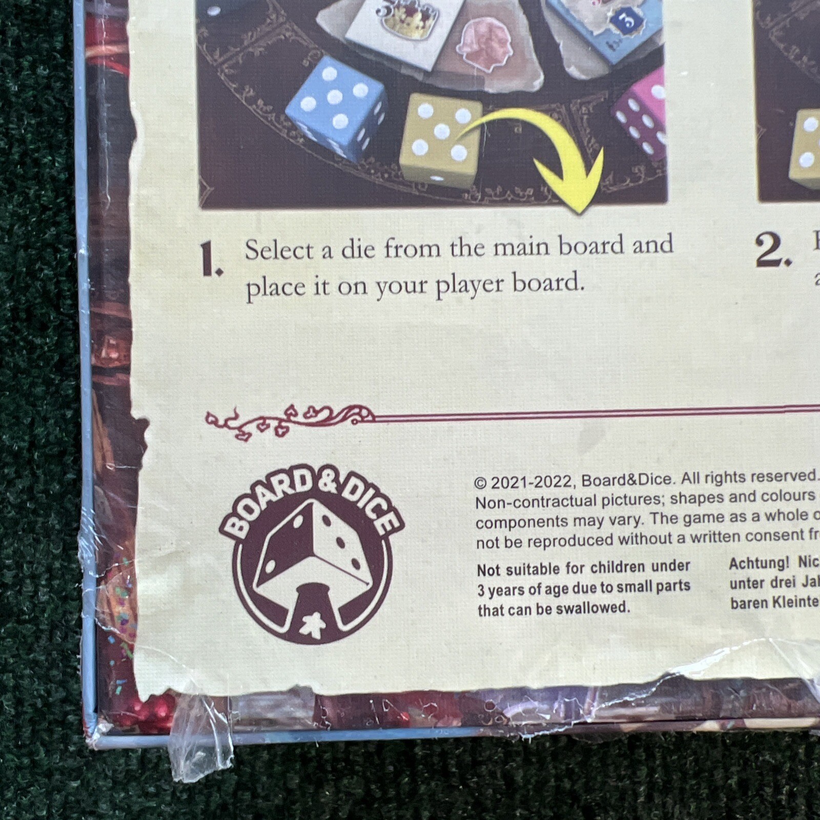 Tiletum Board Game Board & Dice 1 to 4 Players 14 Up New Sealed Plastic Tear