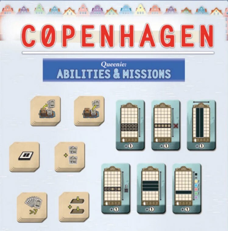 LOT of FOUR (4) – Helsinki + Expansion, Copenhagen Deluxe + Queenie – BRAND NEW