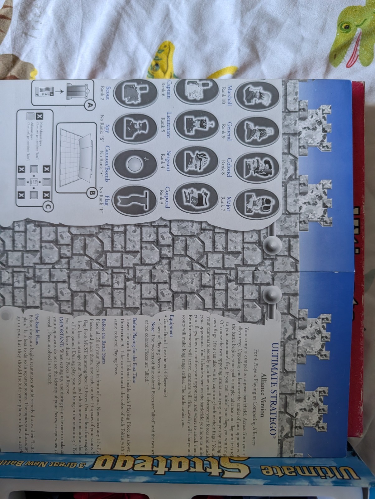 Ultimate Stratego Deluxe Edition Strategy Game 1997 Complete
