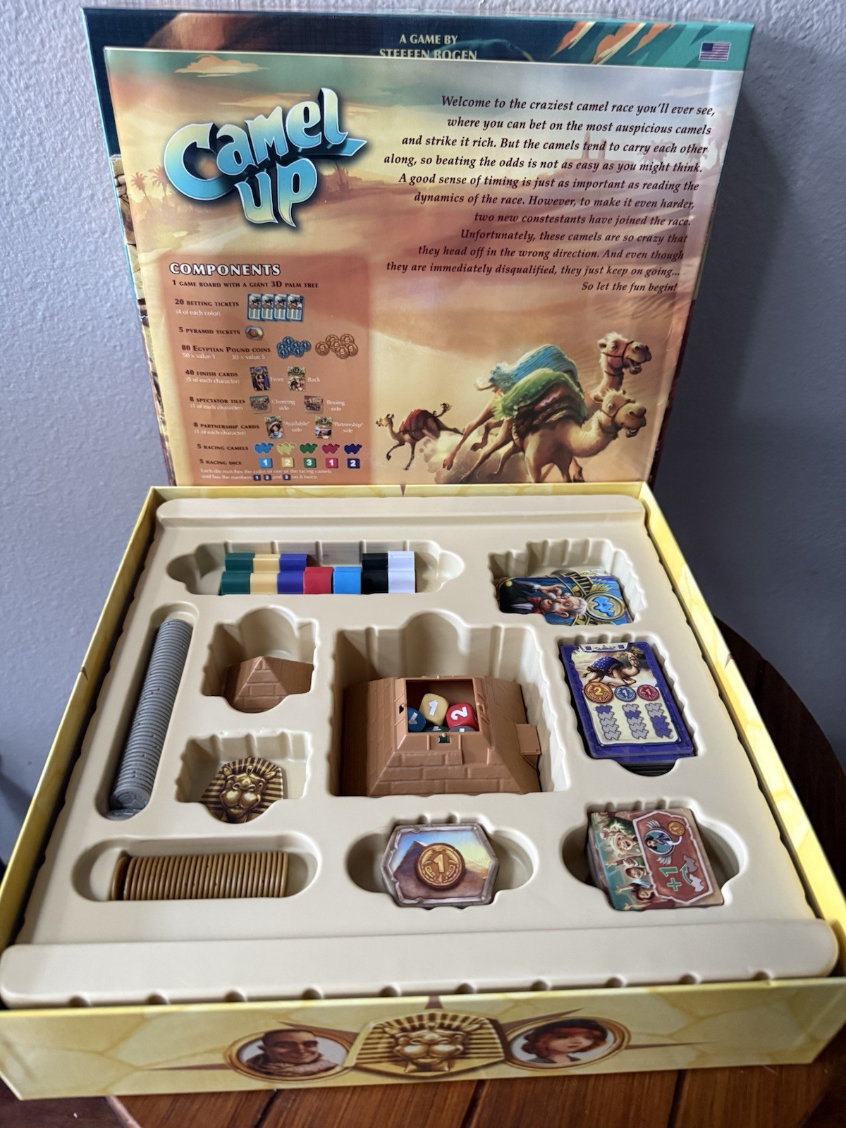 Eggertspiele CAMEL UP Board Game (Second Edition)~Complete