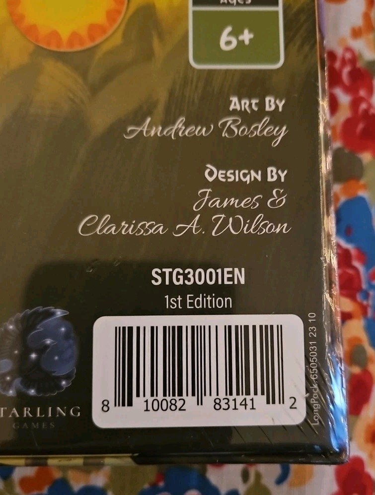 Sterling Games Welcome To Everdell My Lil’ Family Board Game New Sealed 1st Ed