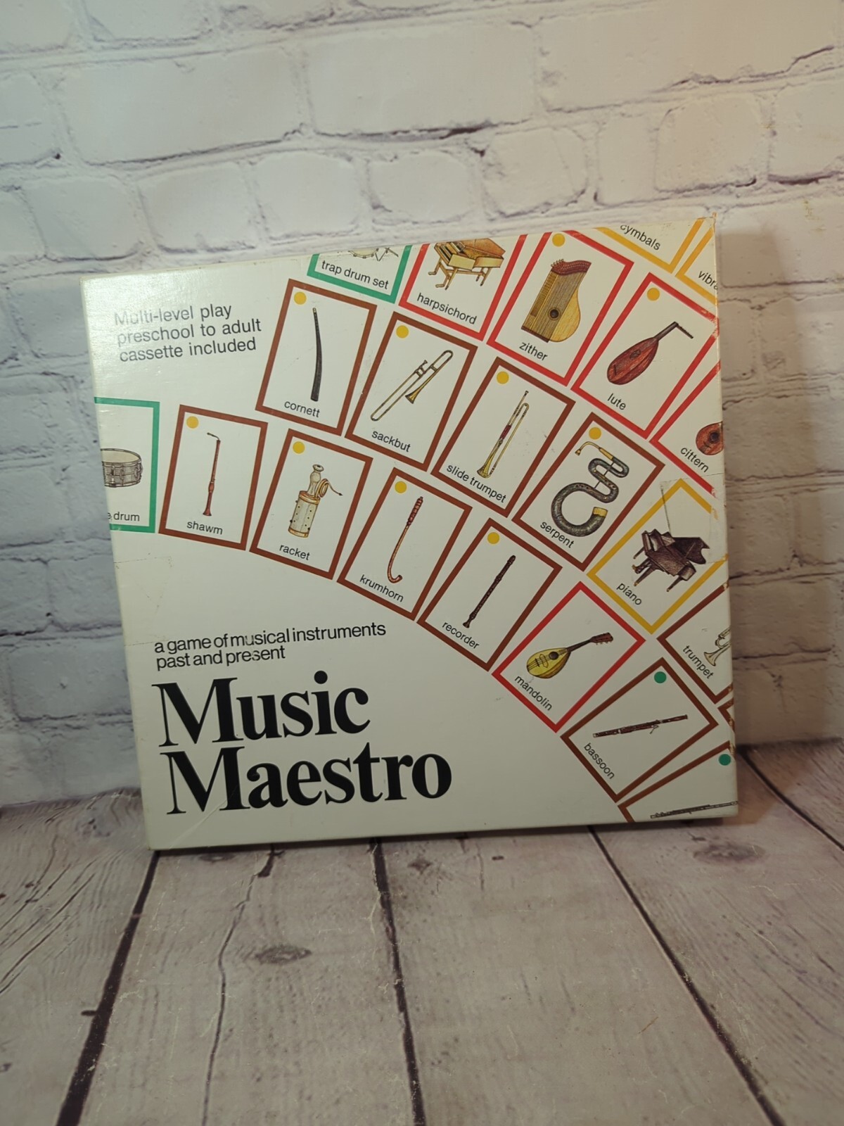 vintage 1982 Music Maestro Board Game by Aristoplay 100 % Complete