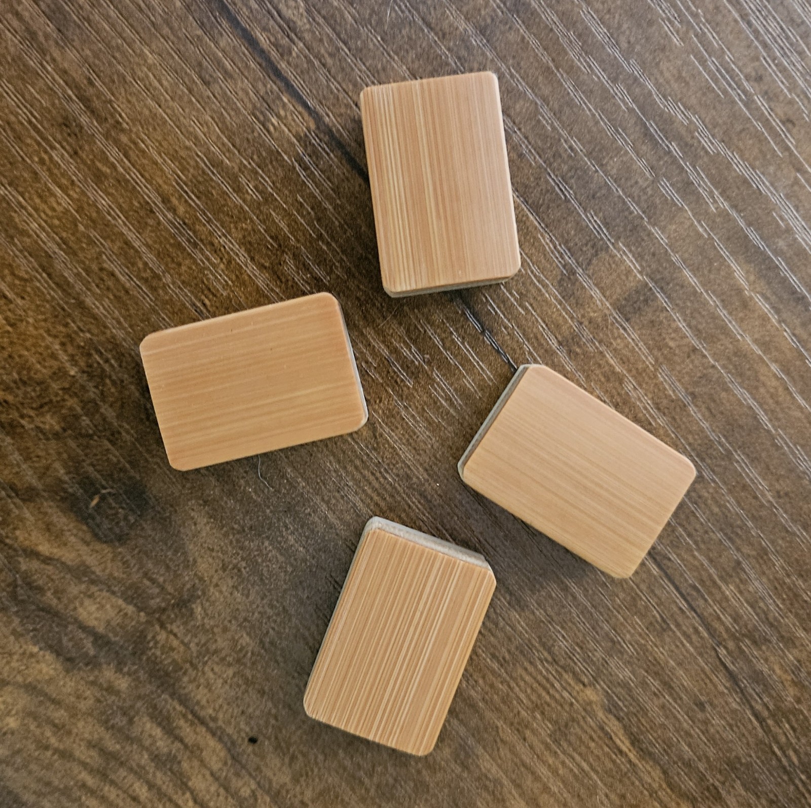 mahjong mahjongg mah jong mah jongg Bone Bamboo 4qty Tiles