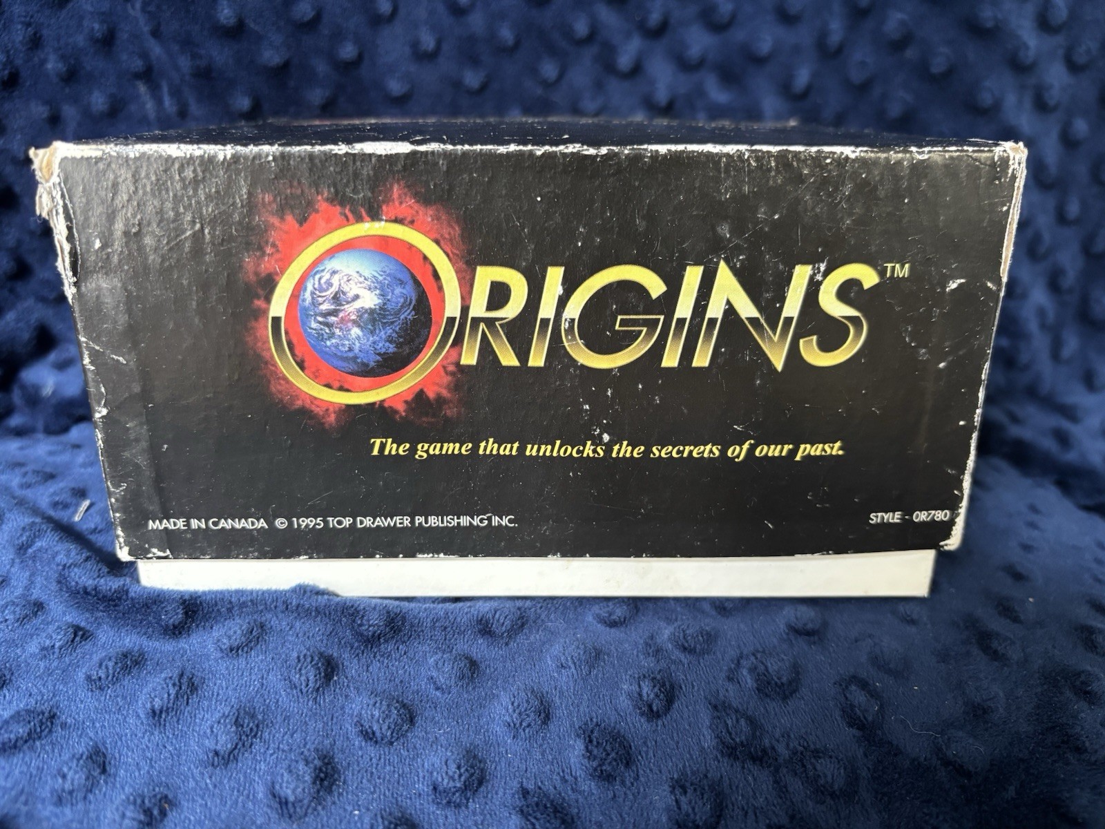Trivia Board Game Origins:The Game That Unlocks The Secrets of Our Past 1995 VG