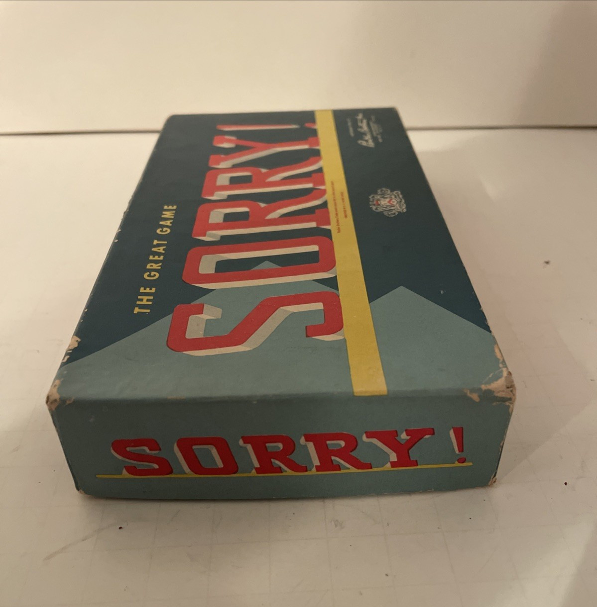 Vintage 1950 Sorry! Board Game Wooden Pieces, Wood Pawns, Cards, Instructions