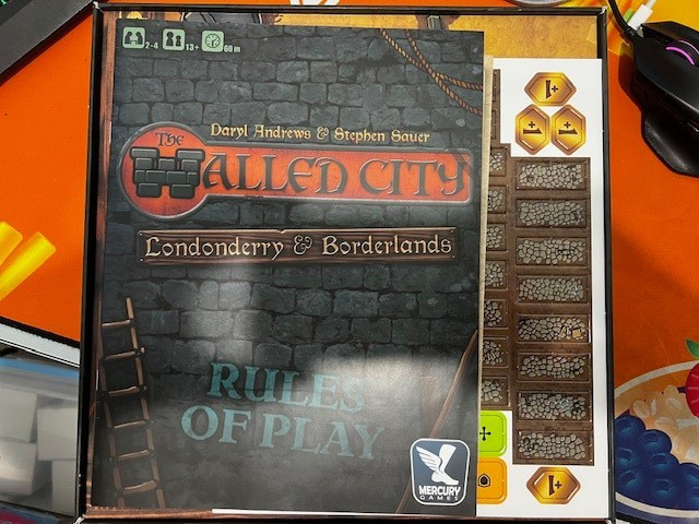 The Walled City Londonderry & Borderlands – Open but New In Box – Mercury Games