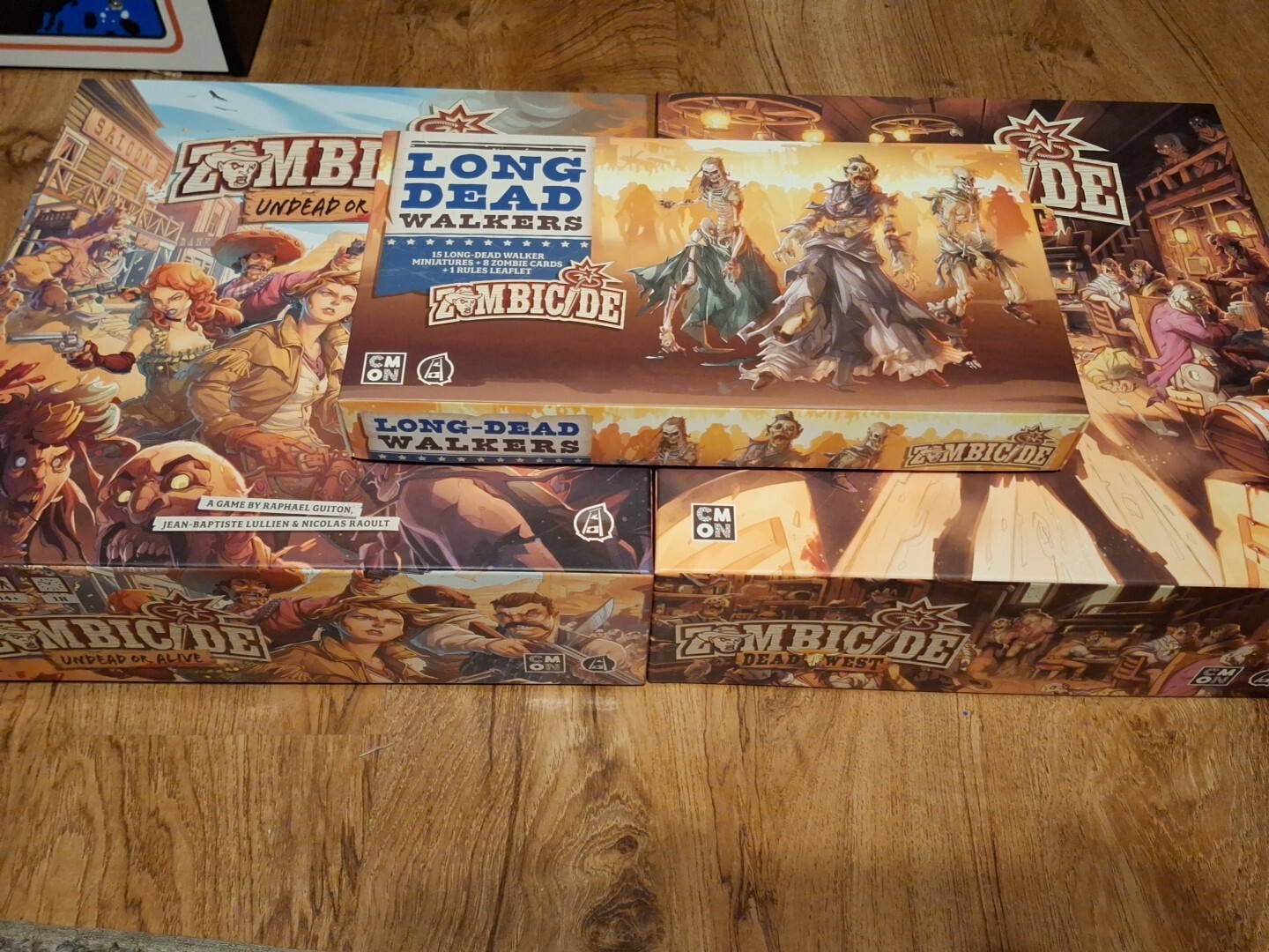 CMON Zombicide Undead or Alive Lot – Base Stretch Goals and Long Walkers Lot
