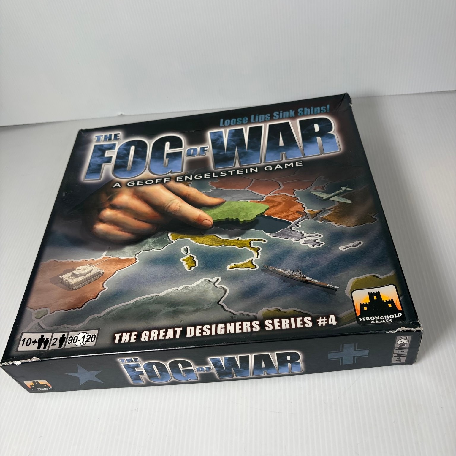 The Fog of War Stronghold Games Board Game 2 Players Ages 10+ WWII Strategy 2016