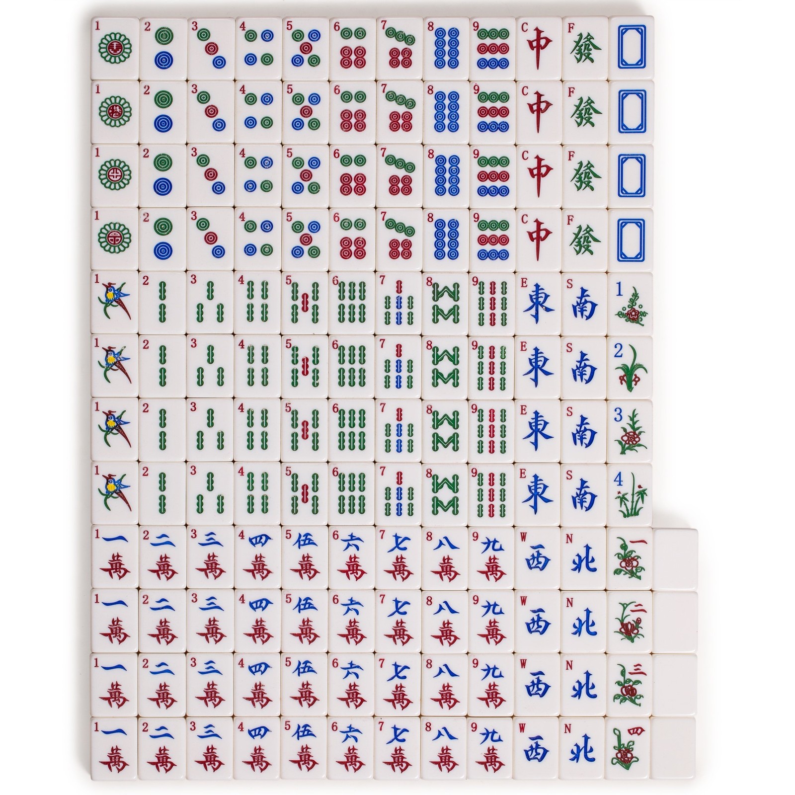 Yellow Mountain Imports Classic Chinese Mahjong Game Set, Champagne Gold – wi…