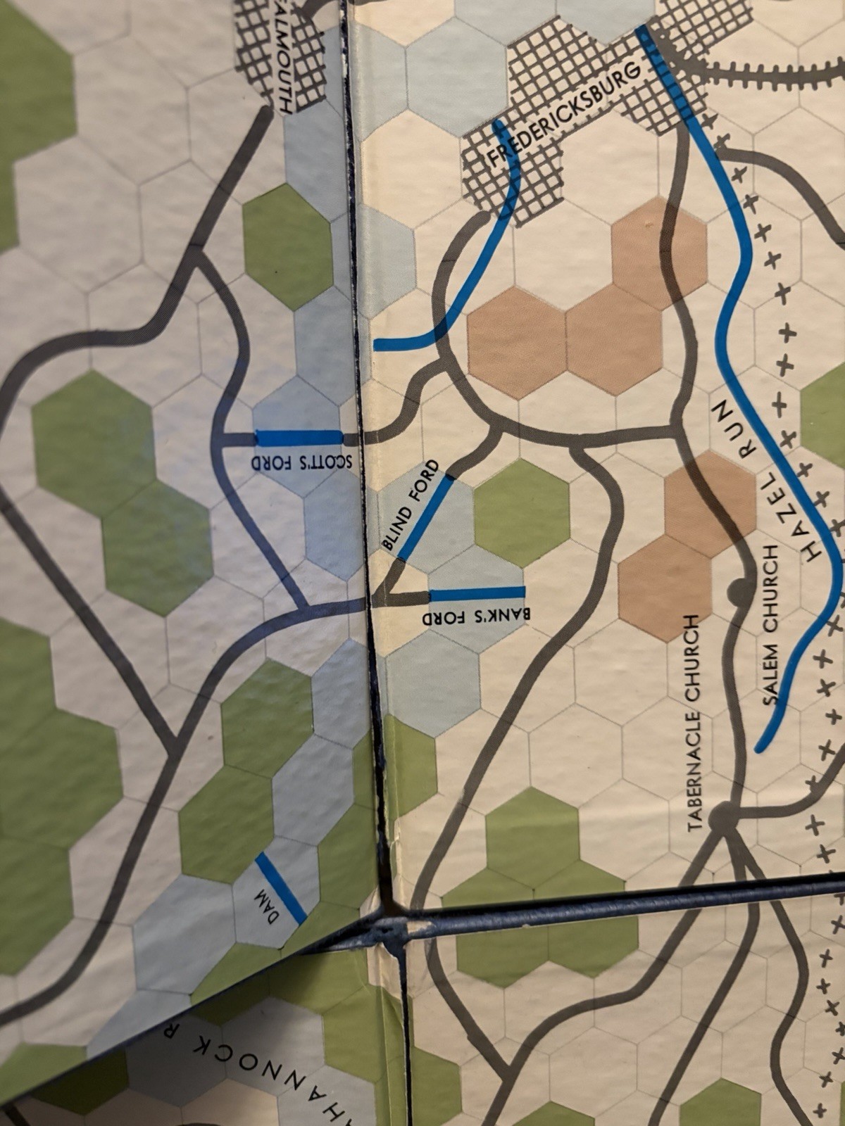 Vintage Game Chancellorsville America’s Civil War Battle Game Avalon Hill 1961