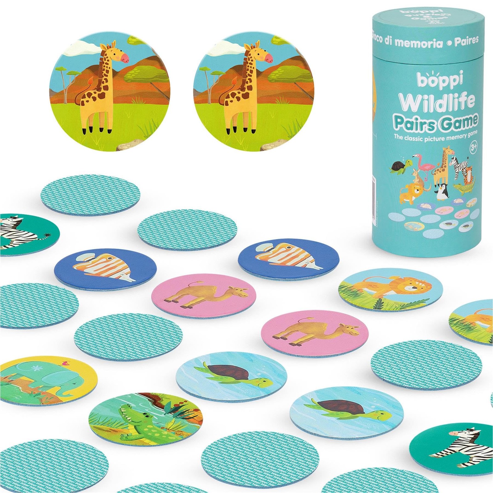 Pairs Memory Game/Matching Game for Toddlers – Engaging Educational/Montessor…